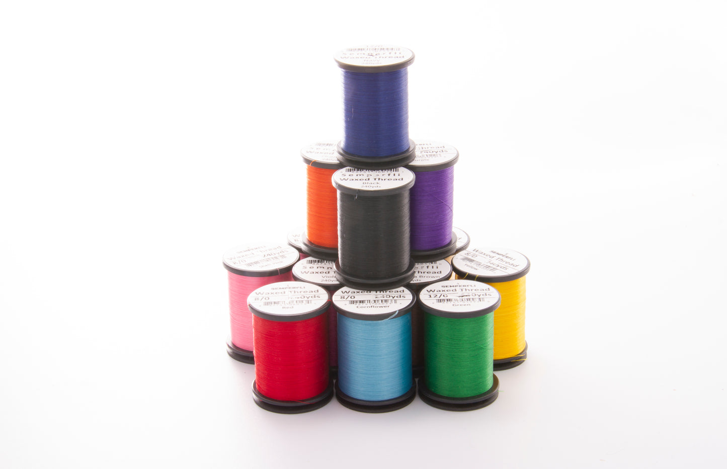 SemperFli Classic Waxed Thread 6/0 - many colors