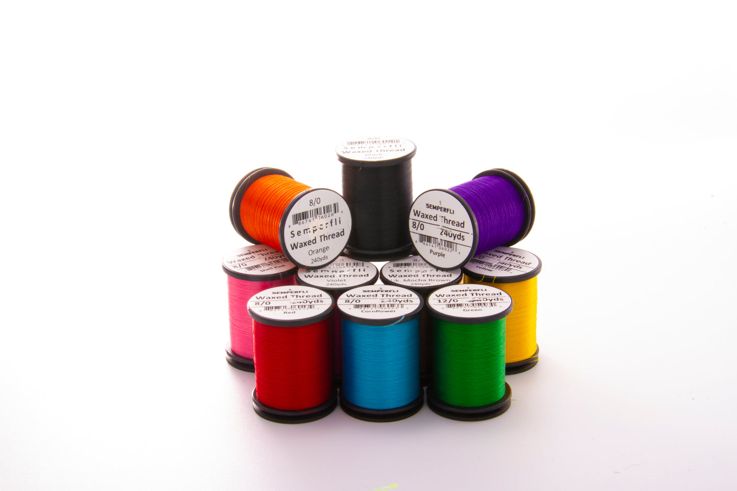 SemperFli 6/0 Classic Waxed Thread - 110m (120 Yard) Spool