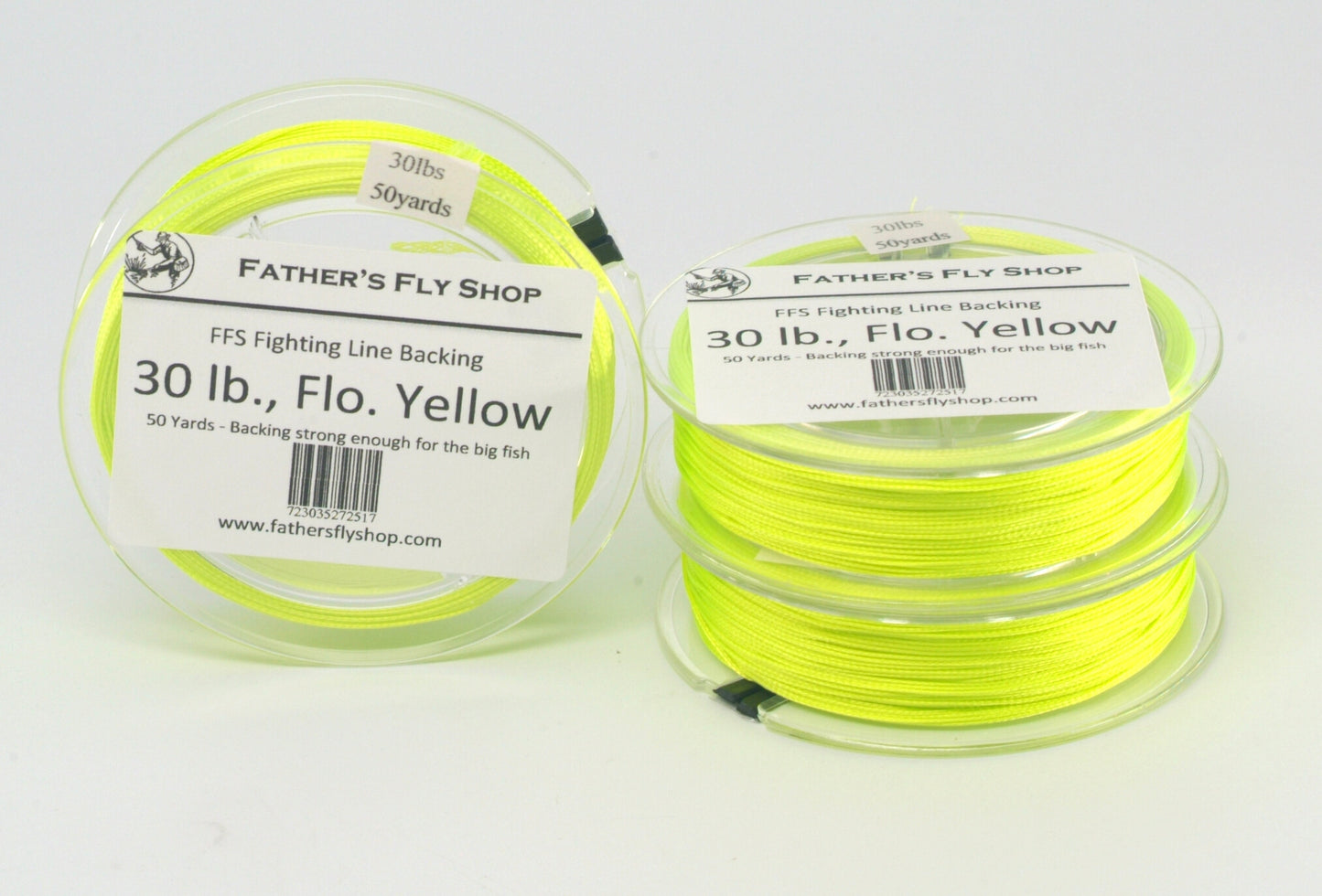 Backing 30 lb 50 yards - High Visibility Yellow