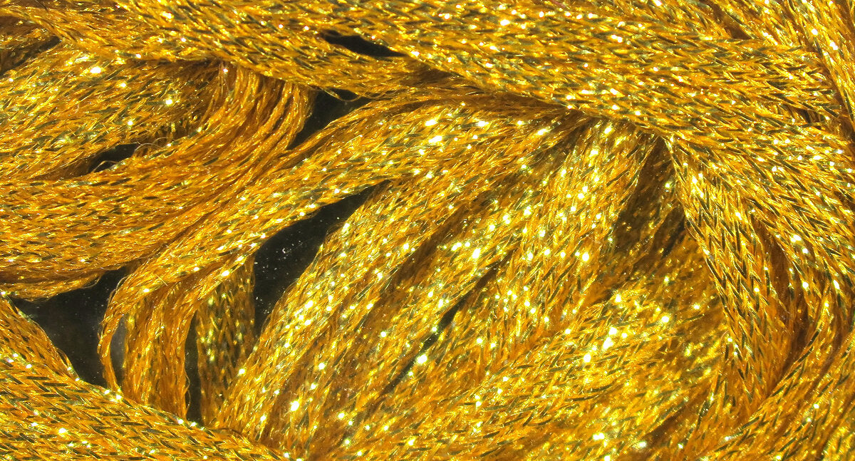 Mini Flat Fly Braid - Braided Iridescent Material for fly tying - sparkles from all angles.