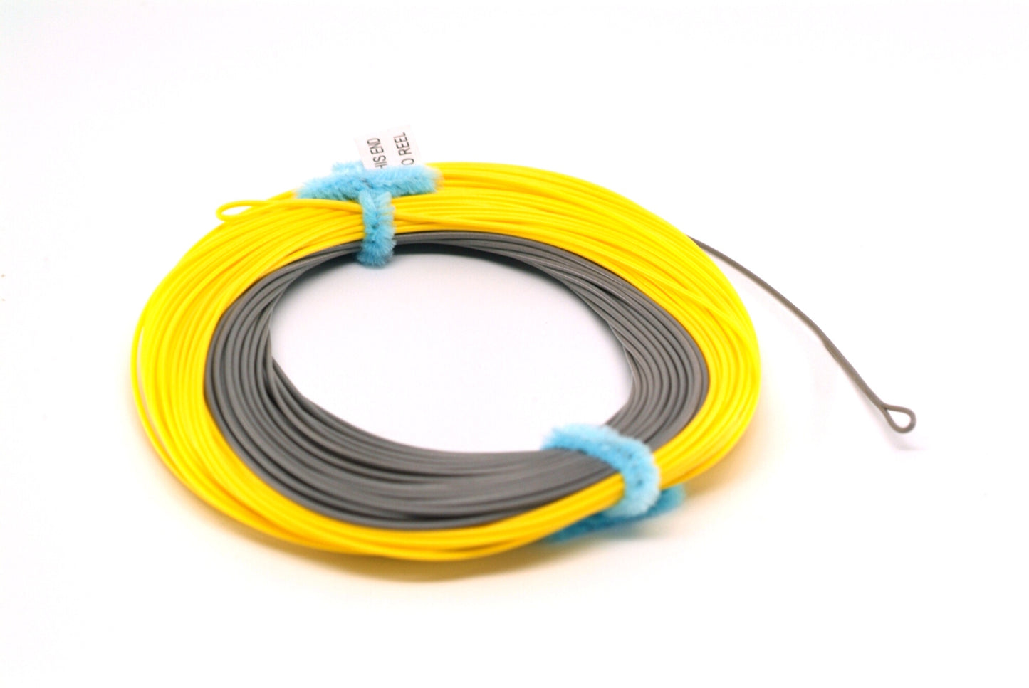 Verum Fly Line - Windcutter taper - Yellow/Grey - Welded loops