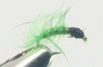 Green Marabou Midge