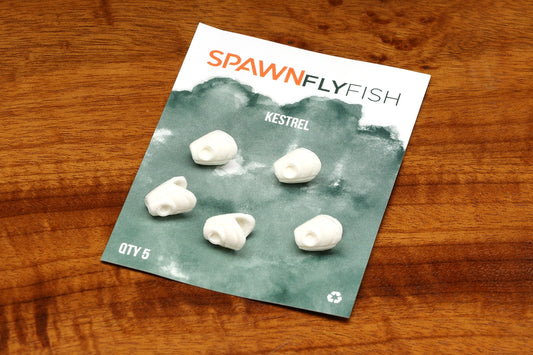 Kestrel Spawn Fly Fish Heads Blank 5 Pack