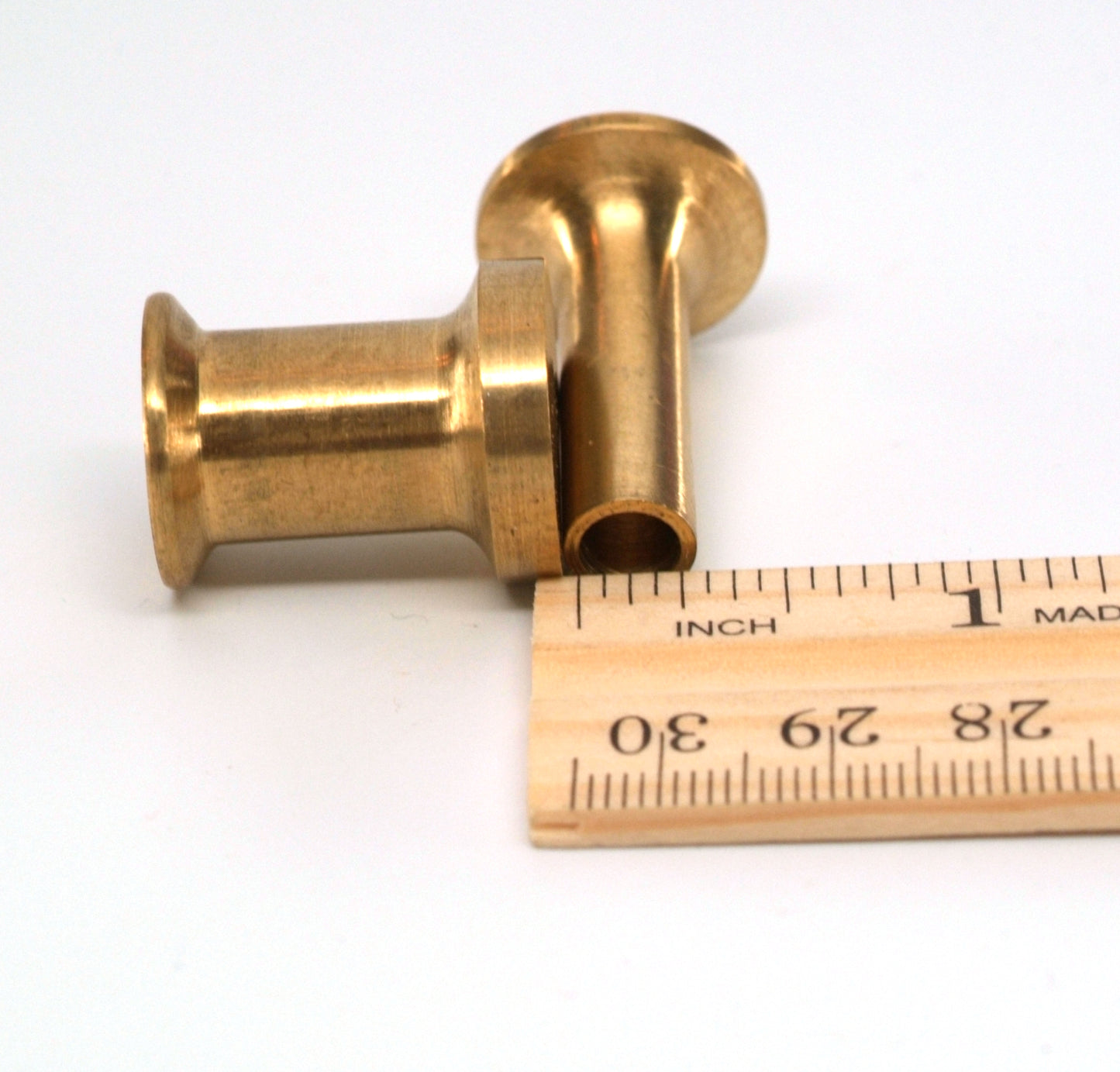 Small Brass Hair Stacker for fly tying