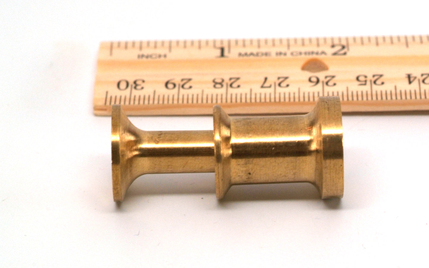 Small Brass Hair Stacker for fly tying