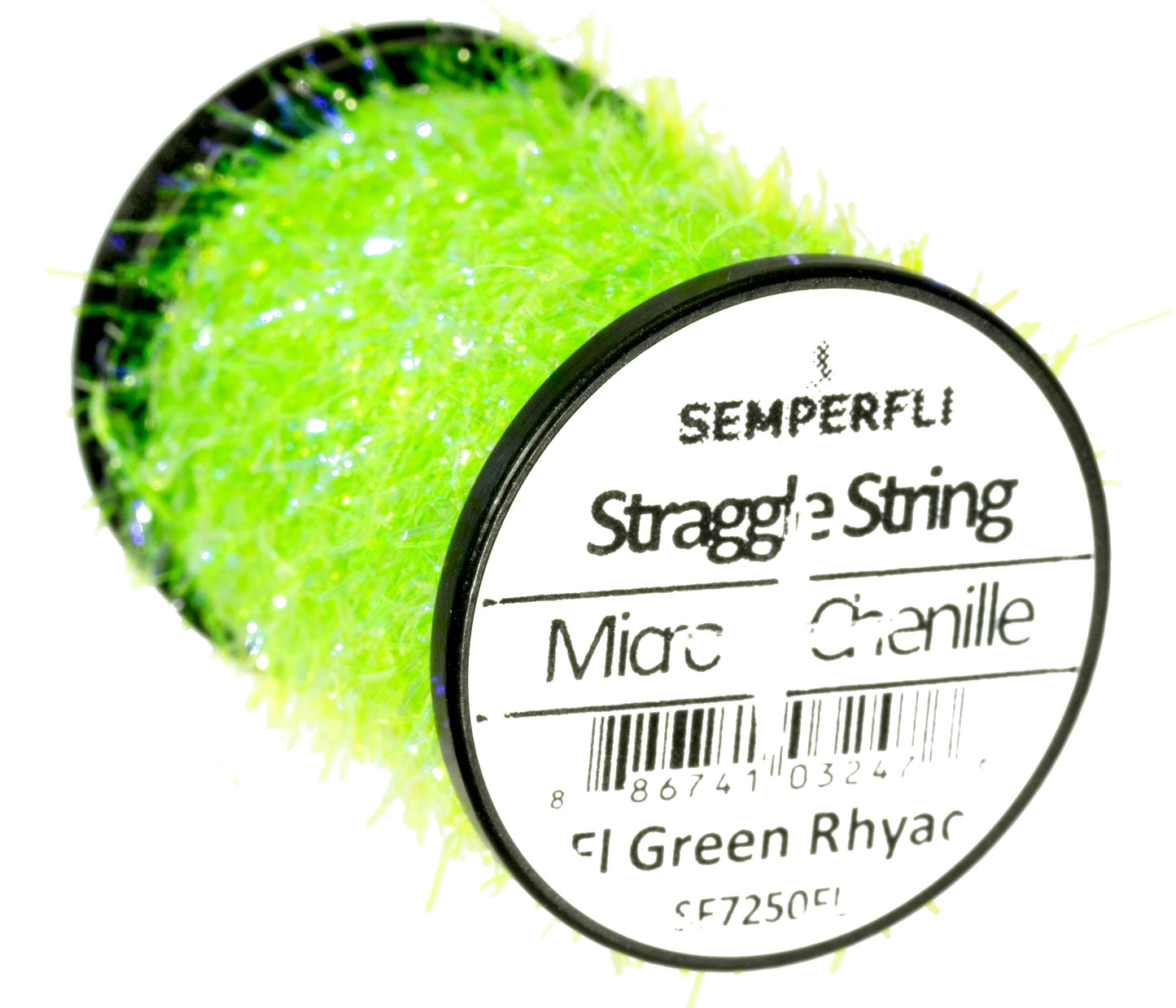 Straggle String Micro Chenille SF7250 Fluoro Green Rhyacophilla