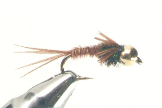 Gold Tungsten Bead Head Pheasant Tail