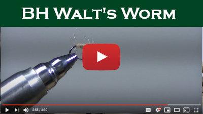 YouTube Play Tying Video - Bead Head Walt's Worm