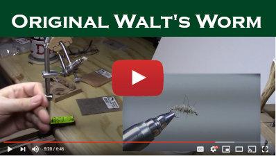 YouTube Video Tying the original Walt's Worm