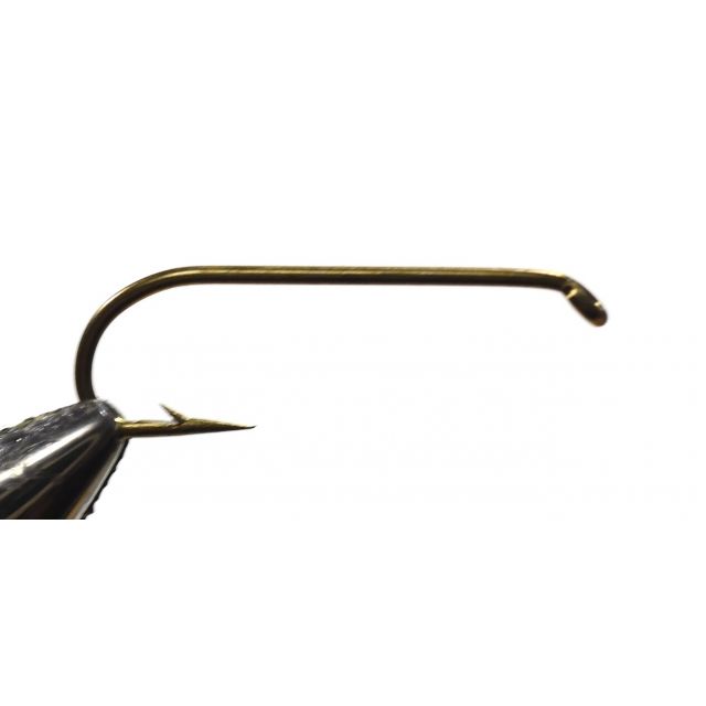 FFS 7030 Nymph Hooks - Eye Down - 1XH - 1XL - Forged Bronze - Sproat Bend
