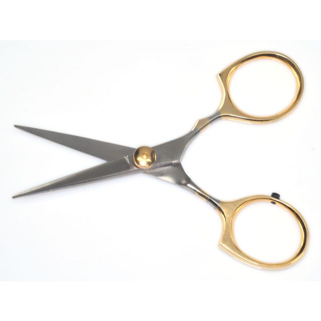 Razor Edge Fly Tying Scissor - Hair and Synthetics - 5" Adjustable Tension - Straight blade