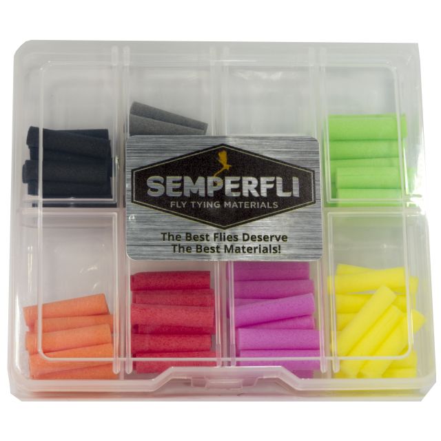 Semperfli Booby Tube 6mm - Mix Pack
