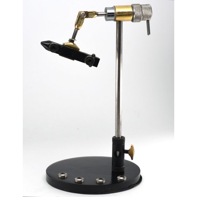 Deluxe Rotary Fly Tying Vise - Kit Including Weighted Base and Vise