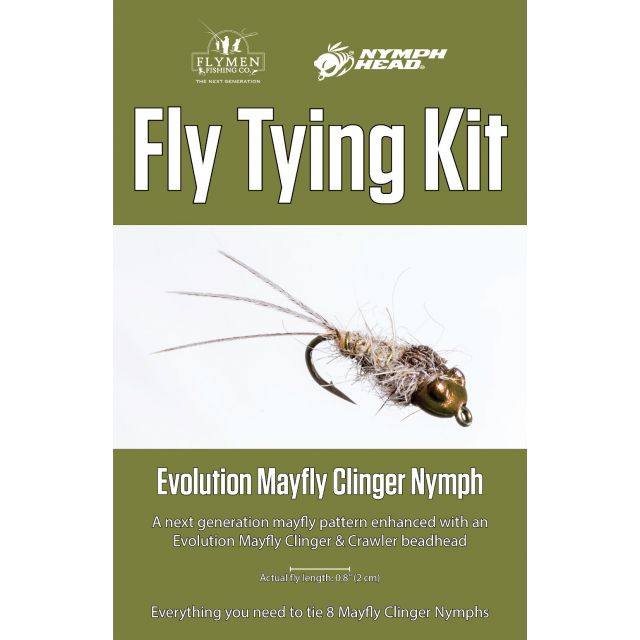 Fly Tying Kit Evolution Mayfly Clinger Nymph