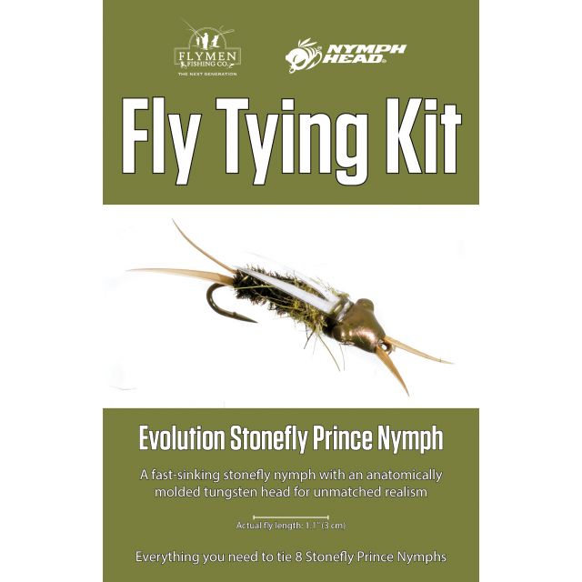 Fly Tying Kit Evolution Stonefly Prince Nymph