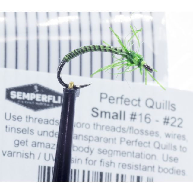 Semperfli Perfect Quill - 20 strips 10 cm (about 4 in) long
