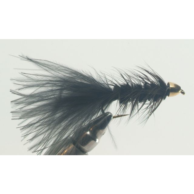 Improved Cone Head Black Woolly Bugger