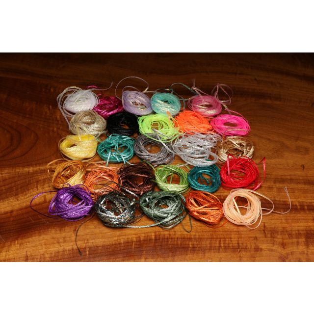 Flat Fly Braid - Sparkling and Deep colors